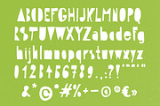 Hippo in the Woods - Organic Font, a Sans Serif Font by Vitek Graphic (Thumbnail 5 of 5)