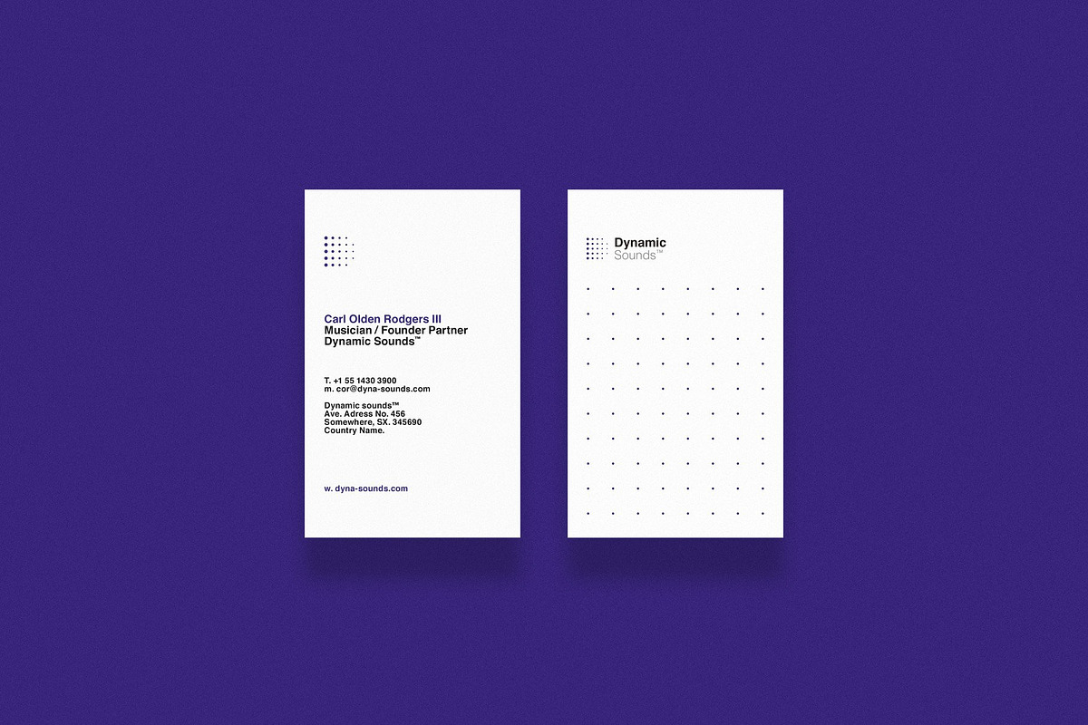 Minimal Business card bundle, a Business Card Template by Srg® (Photo 7 of 12)