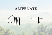 Mountain | Script Font, a Handwritten Font by Scratchones (Thumbnail 8 of 9)