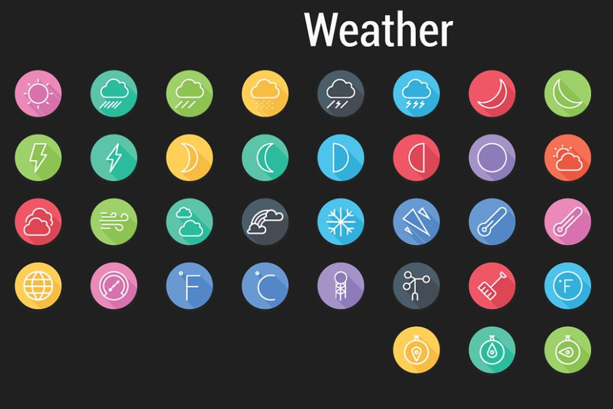 1800+ Flat Icons - Line Icons Pack, an Outline Icon by FlatLineIcons (Photo 12 of 31)