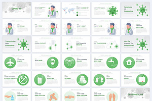 COVID-19 PowerPoint Infographics