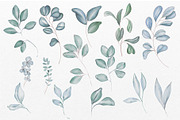 Greenery. Watercolor illustration, a Decorative Illustration by DamriNa art (Thumbnail 3 of 11)