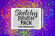 Sketchy Procreate Brush Pack, a Brush Add-On by Alexis Gentry (Thumbnail 1 of 7)