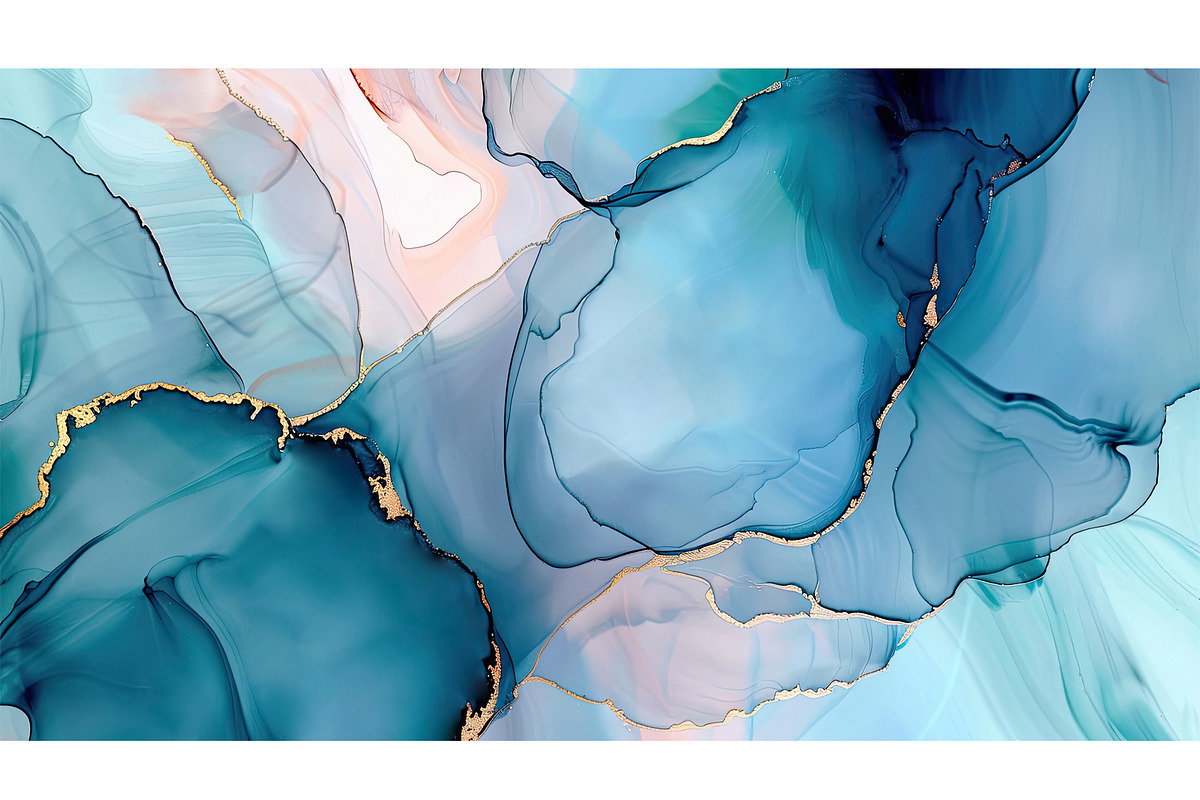 Abstract colorful ink textures, a Texture Graphic by Anntuan (Photo 2 of 9)