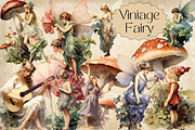 Vintage Fairy Clipart, an Object Illustration by Digital Xpress (Thumbnail 1 of 4)