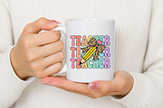 Teacher Coquette Pencil PNG, a Seasonal Illustration by Canvas Craft (Thumbnail 4 of 5)