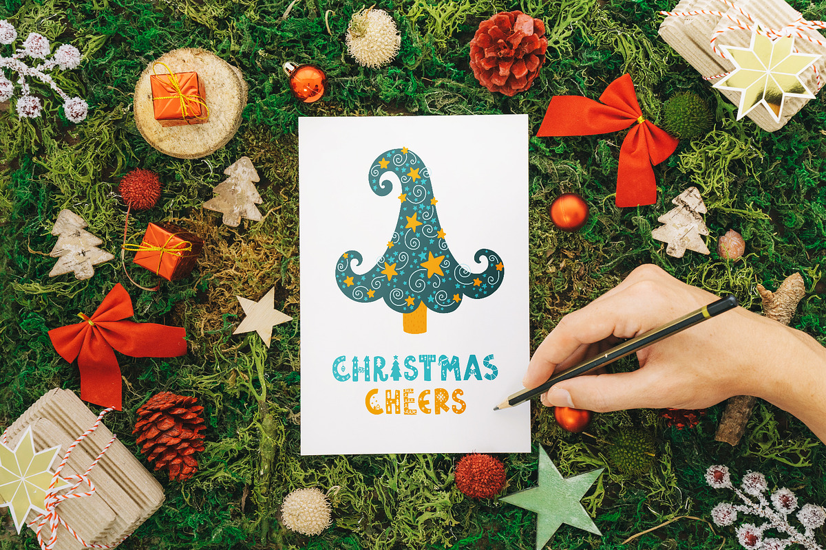 Decorative Funny Christmas Font! preview 5