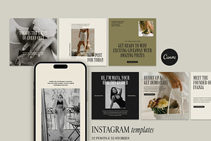 Evania | Social Media Templates