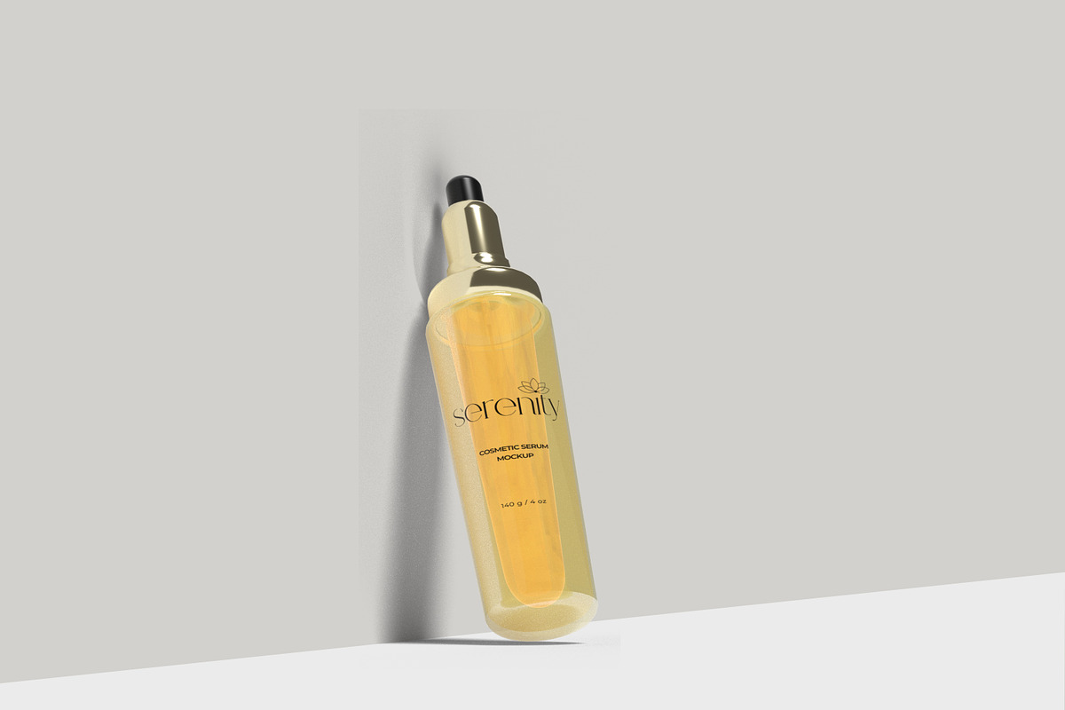 Cosmetic Serum Mockup, a Merchandise Mockup by ulfatunnazira (Photo 3 of 7)