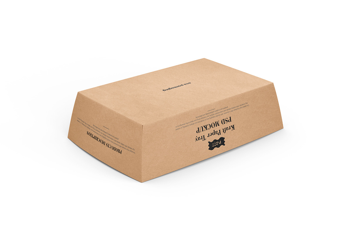 Paper Tray Mockup, a Packaging Mockup by Ram Studio (Photo 13 of 13)