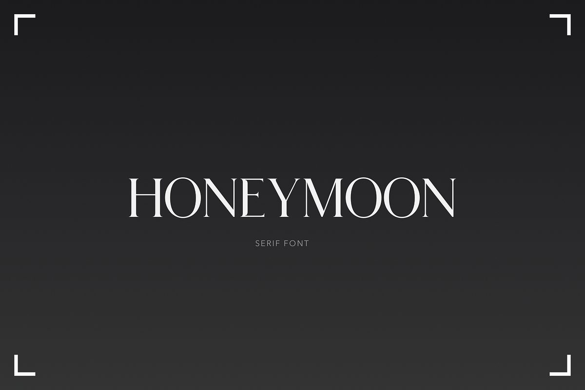 Honeymoon - Elegant Serif Font, a Serif Font by vix.vix (Photo 1 of 6)