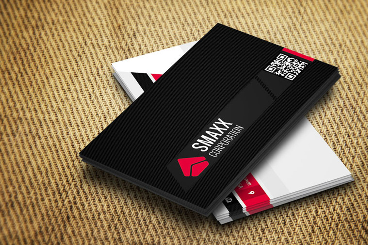 Modern Corporate Business Card CM005, a Business Card Template by annozio (Photo 2 of 4)