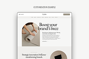Jada Wordpress Theme, a WordPress Template by The Cherie Studio (Thumbnail 6 of 7)