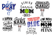 Baseball Sports Typography SVGBundle, an Object Graphic by vintage (Thumbnail 1 of 3)