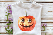 Vintage Creepy Halloween Clipart, an Illustration by CraftArtStudio (Thumbnail 4 of 6)