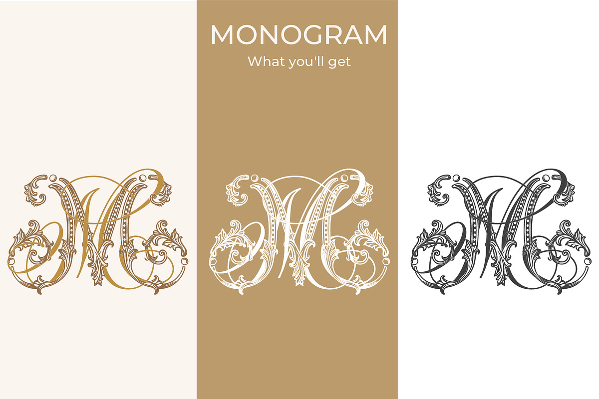 MM Wedding Monogram Logo, a Branding & Logo Template by LogoAV (Photo 4 of 6)