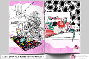 Mock Up Scene Creator for Home Decor, a Household Mockup by Lauren Lesley Studio (Thumbnail 3 of 6)