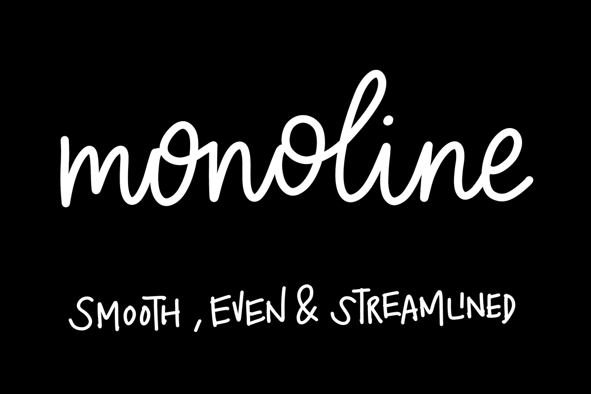 Procreate Lettering 4-Brush Bundle preview 5