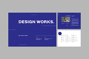 Minimal Blue Portfolio, a Marketing Template by Bervisual (Thumbnail 3 of 7)