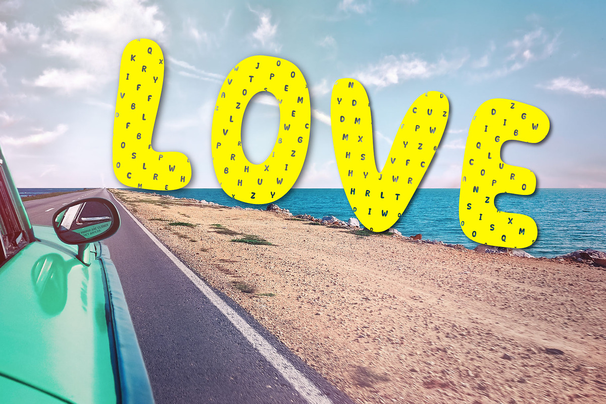 Retrofield - Pop retro family fonts preview 5