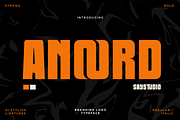 Anoord - Bold Condensed Sans Font, a Sans Serif Font by Say Studio (Thumbnail 1 of 11)
