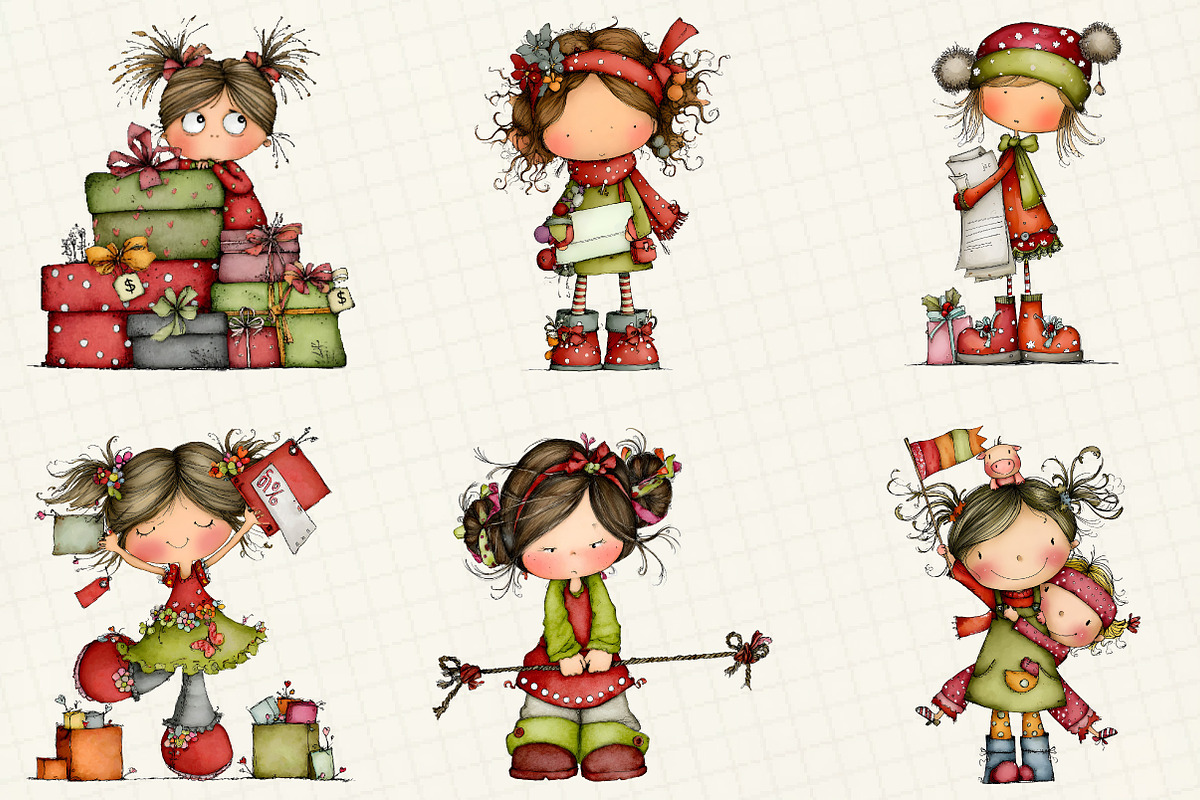 Funny Black Friday Clipart, an Illustration by DreamCafeArt (Photo 4 of 8)