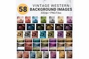 Vintage Western Digital Backgrounds, a Background Graphic by Godserv Designs (Thumbnail 3 of 12)