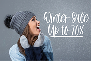 Winter Cloud - Handwritten Font, a Script Font by Fikryal Studio (Thumbnail 4 of 9)