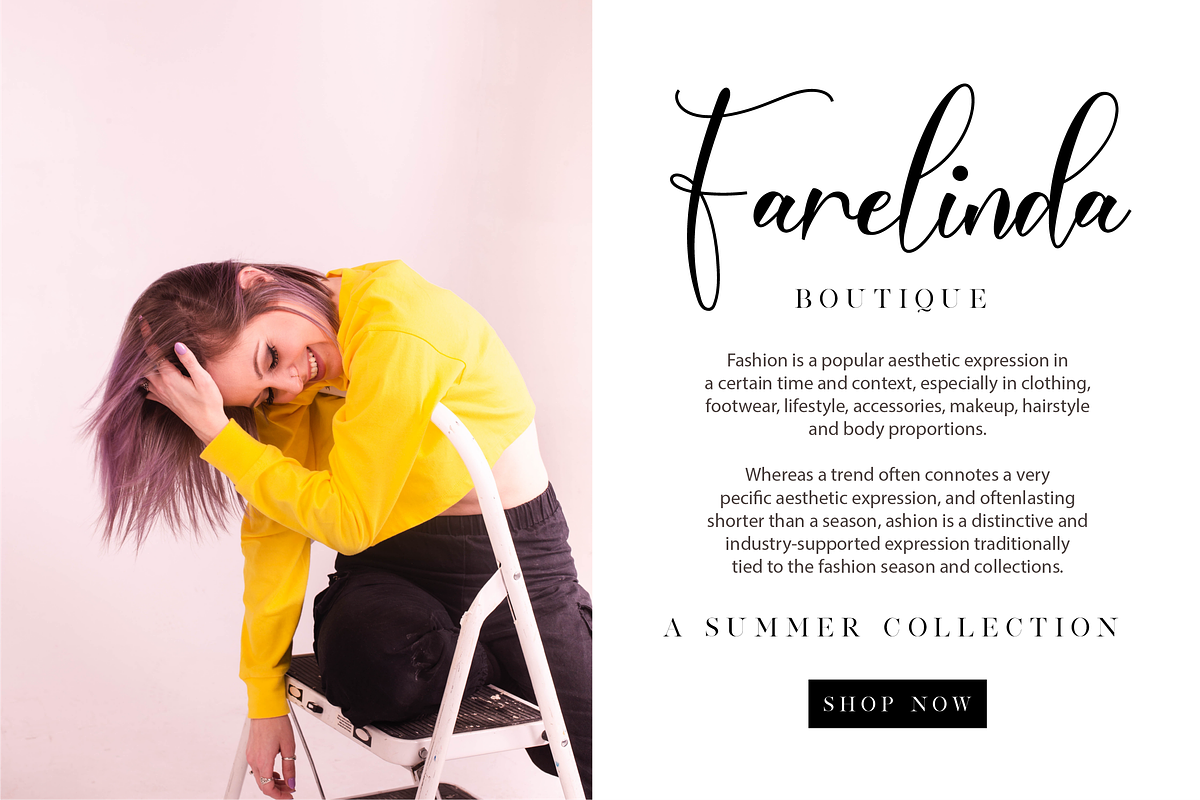 Delandia - A Lovely Script Font preview 3