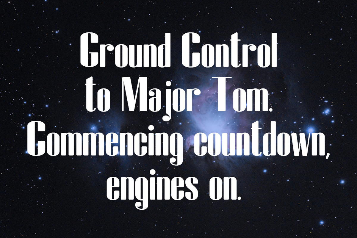 Orbiter - Display Font, a Font by Bouchard Designs (Photo 7 of 7)