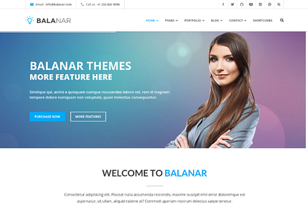 Balanar - Multipurpose HTML Template