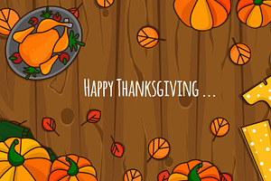 Happy Thanksgiving day Big set!