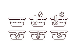 Washing Basin Water Temperature, an Illustration by Ilia Design