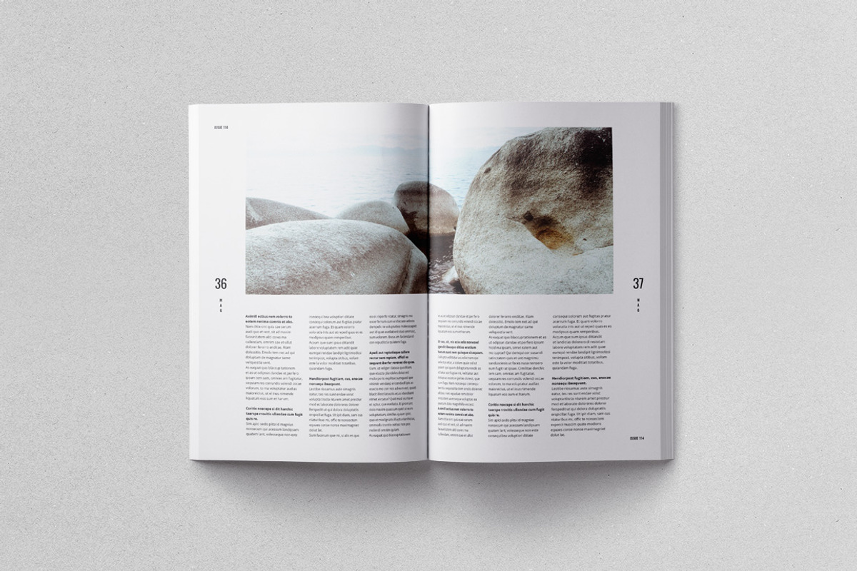 Cult Magazine, a Magazine Template by Moscovita Studio (Photo 10 of 14)