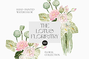 Watercolor Floral Bundle, a Decorative Illustration by Lana Elanor (Thumbnail 4 of 10)