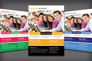 Education Flyer Template, a Flyer Template by Design Master (Thumbnail 1 of 2)