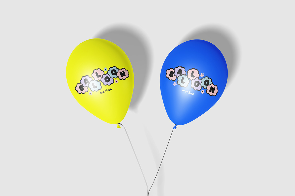 Balloon mockup, a Product Mockup by DxSLEX (Photo 4 of 5)