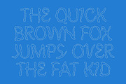 CS Melanie Dashed, a Script Font by Craft Supply Co. (Thumbnail 4 of 8)