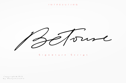 Betoure | Signature script