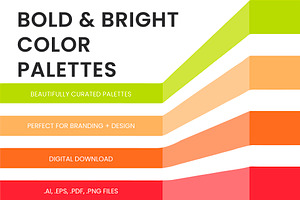 Bold & Bright Color Palettes