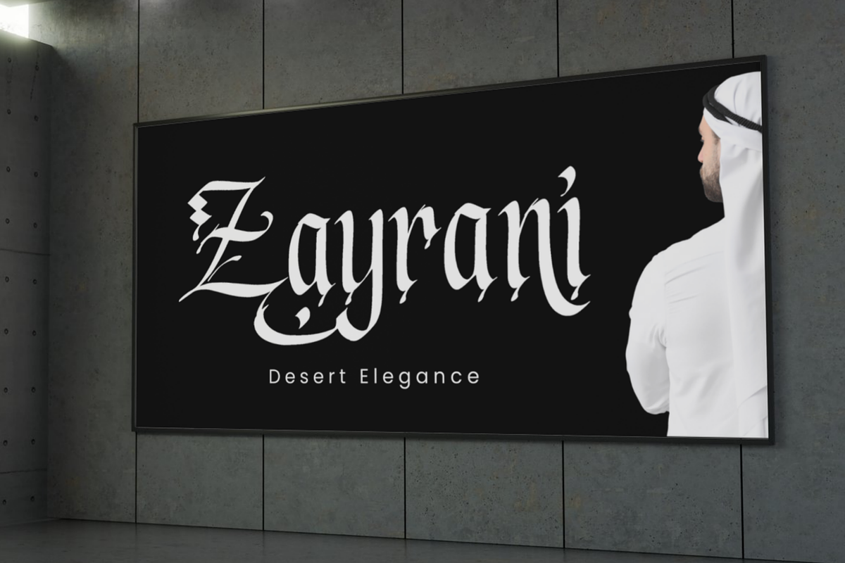 Haryth Mirage - Blackletter Arabic, a Blackletter Font by Randi Irvan | Rvandtype (Photo 7 of 11)