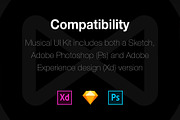 Musical Mobile UI Kit, an UI Kit Template by Just UI (Thumbnail 5 of 5)