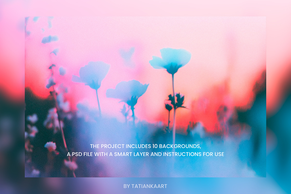 Dreamy Bloom Collection, a Background Graphic by tatiankaart (Photo 2 of 10)