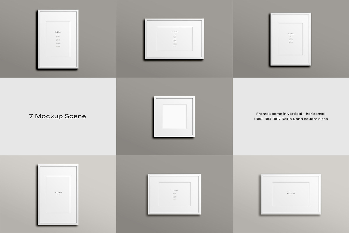Framika - Frame Mockup Bundle, a Product Mockup by JafarNation (Photo 7 of 13)