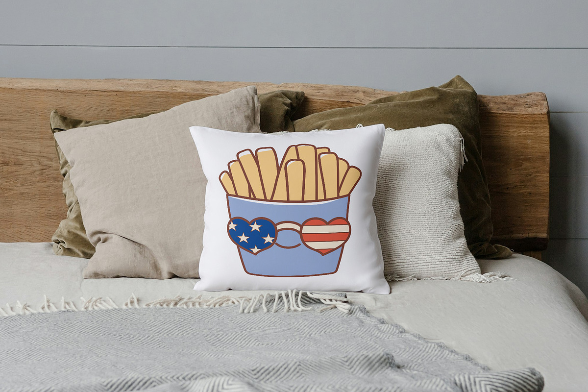 4th of July Clipart, Retro 4th july, a Decorative Illustration by TitaLivingArt (Photo 9 of 9)