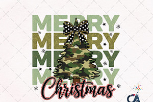 Merry Christmas Tree Png, an Illustration by Creative Art
