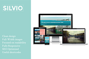 Silvio- Travel WordPress Theme, a WordPress Template by SiloCreativo (Thumbnail 1 of 4)