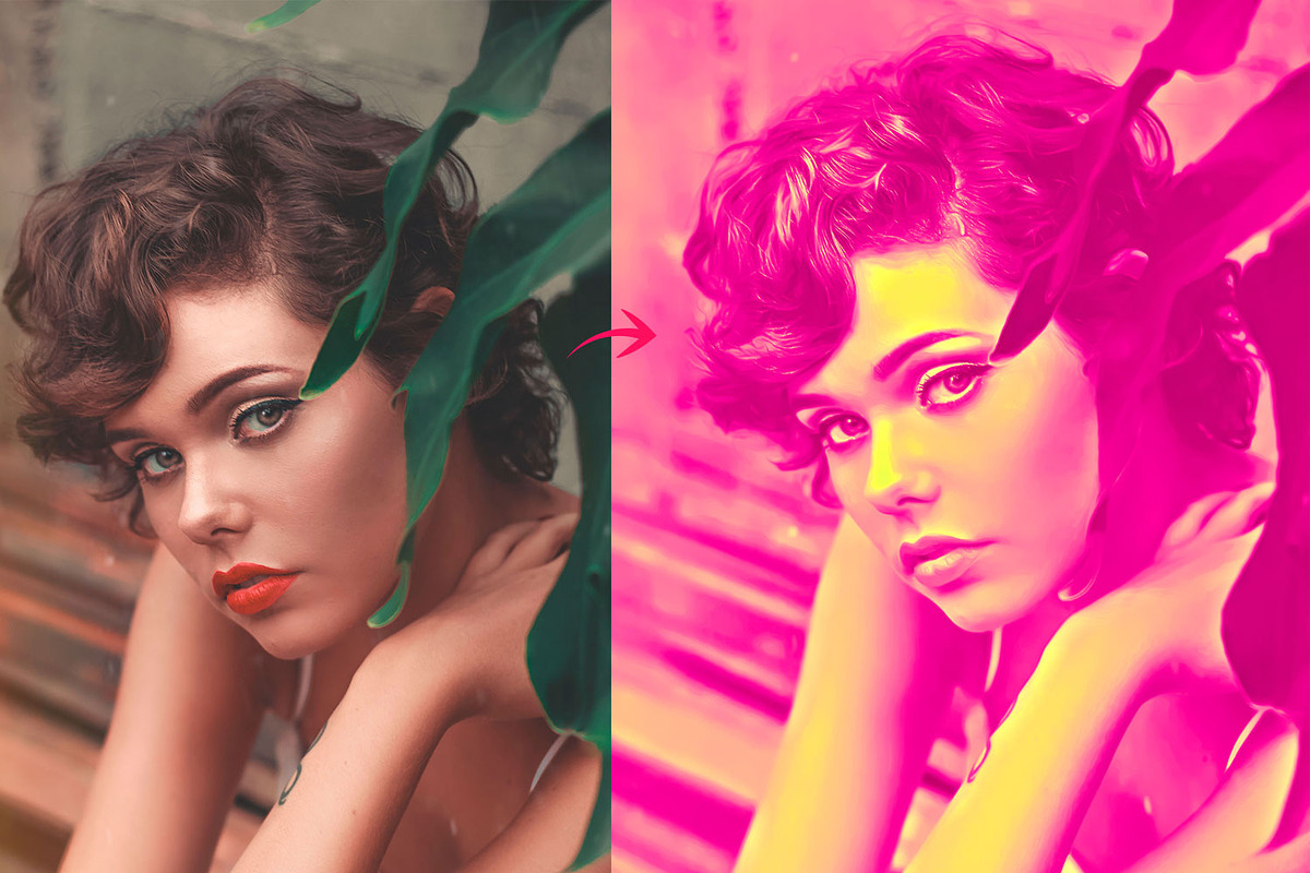 Acid Oil Paint & Cartoonize Effect, an Action Add-On by MRI STUDIO (Photo 15 of 20)