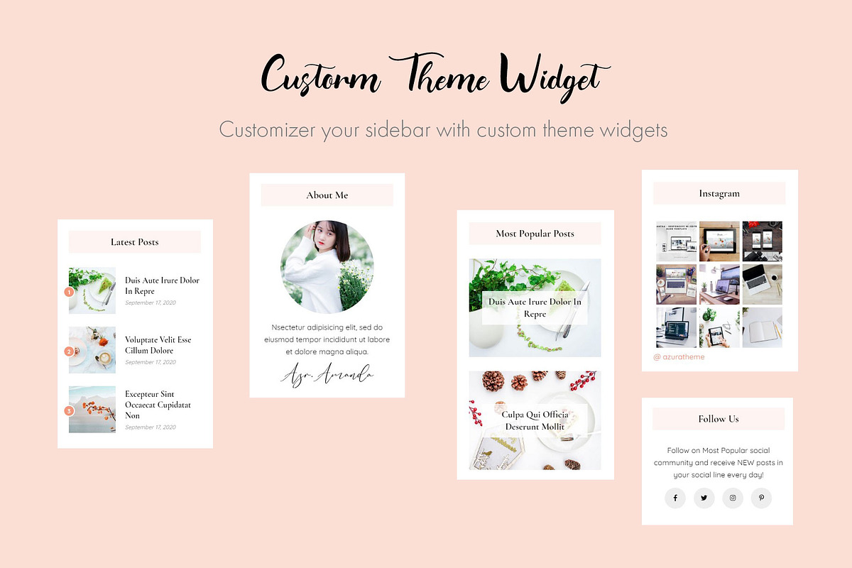 Amanda - Lifestyle & Fashion Blog, a WordPress Template by azuratheme (Photo 4 of 4)