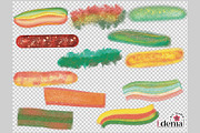 Festive Celebration Brush Stroke PNG, an Object Graphic by EdeniaArtStudio (Thumbnail 4 of 8)